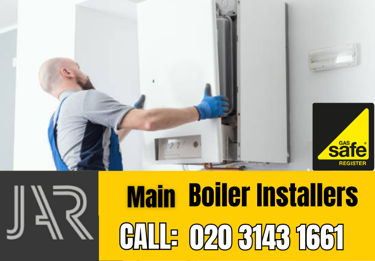 Main boiler installation Wallington